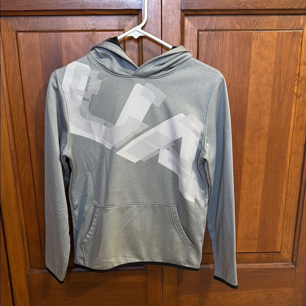 ⭐️Gray Hoodie with White Graphic⭐️
